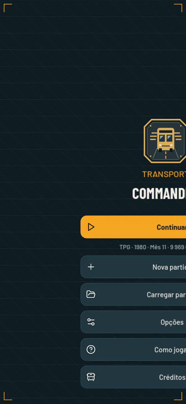 The Main menu